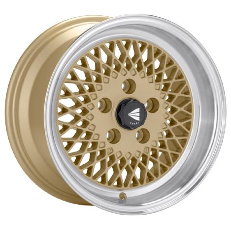 Enkei 465-570-4938GG FITS:92 Classic Line 15x7 38mm Offset 4x100 Bolt Pattern Gold Wheel Wheels Cast