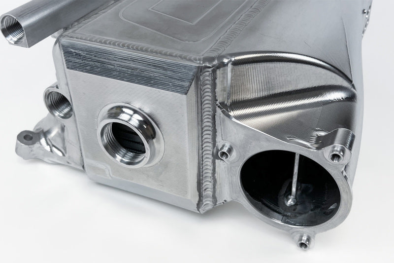 CSF 8400 FITS: Gen 2 B58 Race X Charge-Air-Cooler Manifold Raw Billet Aluminum Finish Intercoolers