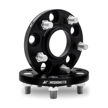 Load image into Gallery viewer, Mishimoto MMWS-007-150BK FITS: Wheel Spacers &amp; Adapters FITS: Wheel Spacers 5x114.3 66.1 15 M12 Black Wheel Spacers &amp; Adapters