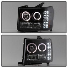 Load image into Gallery viewer, SPYDER 5010605 FITS: GMC Sierra 1500/GMC Sierra Denali 08-13 Projector LED Halo- LED Blk PRO-YD-GS07-HL-BK Headlights