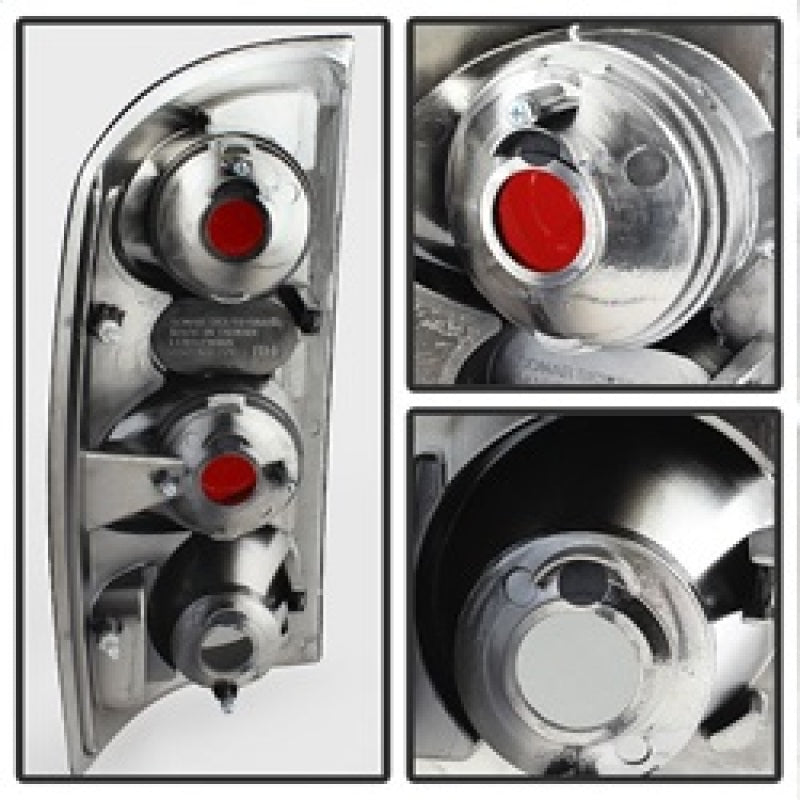 SPYDER 5078100 FITS: Dodge Ram 02-06 1500/Ram 2500/3500 03-06 Euro Style Tail Lights Black Smoke ALT-YD-DRAM02-BSM Tail Lights