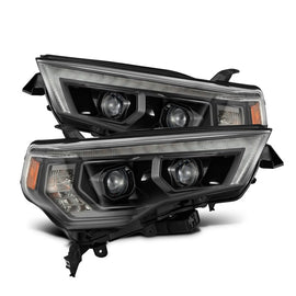 AlphaRex 880850 FITS: 14-20 Toyota 4Runner PRO-Series LED Proj Headlights Alpha-Black w/Sequential Signal/DRL Headlights