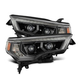 AlphaRex 880849 FITS: 14-20 Toyota 4Runner LUXX LED Proj Headlights Black w/Activ Light/Seq Signal/DRL Headlights