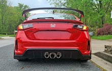 Load image into Gallery viewer, Rally Armor MF97-UR-BLK-GRY FITS: 23-25 Honda Civic Type R Black Mud Flap Grey Logo Mud Flaps