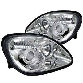 SPYDER 5011206 FITS: Mercedes Benz SLK 98-04 Projector Halogen Model- LED Halo Chrm PRO-YD-MBSLK98-1PC-HL-C Headlights