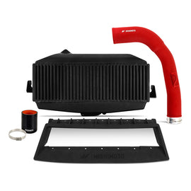 Mishimoto MMTMIC-WRX-22KBKRD FITS: Intercooler Kits FITS: 22+ WRX TMIC Kit Black Core Red Pipes Intercooler Kits