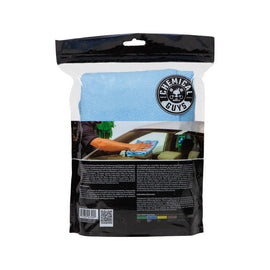 Chemical Guys MICBLUE03 FITS: Workhorse Professional Microfiber Towel 16in x 16in Blue 3 Pack Microfibers & Towels