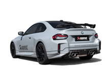 Load image into Gallery viewer, Akrapovic TP-CT/73/CF FITS: BMW M2 Coupe (G87) Tail Pipe Set Chopped Carbon Tips