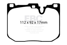 Load image into Gallery viewer, EBC DP22130 FITS: 14+ BMW 228 Coupe 2.0 Turbo Brembo calipers Greenstuff Front Brake Pads Brake Pads Performance