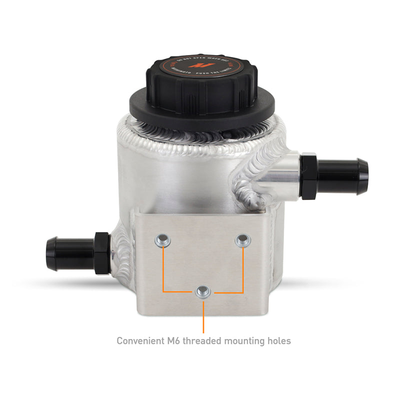 Mishimoto MMRT-EXP-TRDB FITS: Coolant Reservoirs FITS: Universal Aluminum Coolant Expansion Tank Brushed Coolant Reservoirs