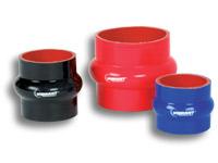 Load image into Gallery viewer, Vibrant 2734 FITS: 4 Ply Reinforced Silicone Hump Hose Connector 3in I.D. x 3in long (BLACK) Silicone Couplers &amp; Hoses