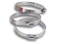 Vibrant 12158 FITS: S.S. Worm Gear Clamps Pack of 10 Clamping Range: 4.56in 5.51in (116mm 140mm) Clamps