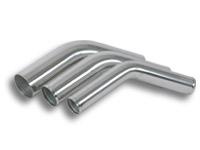 Load image into Gallery viewer, Vibrant 2890 FITS: 3.5in O.D. Universal Aluminum Tubing (45 degree bend) Polished Aluminum Tubing