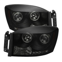 Load image into Gallery viewer, SPYDER 5078391 FITS: Dodge Ram 1500 06-08 06-09 Projector Headlights LED Halo LED Blk Smke PRO-YD-DR06-HL-BSM Headlights