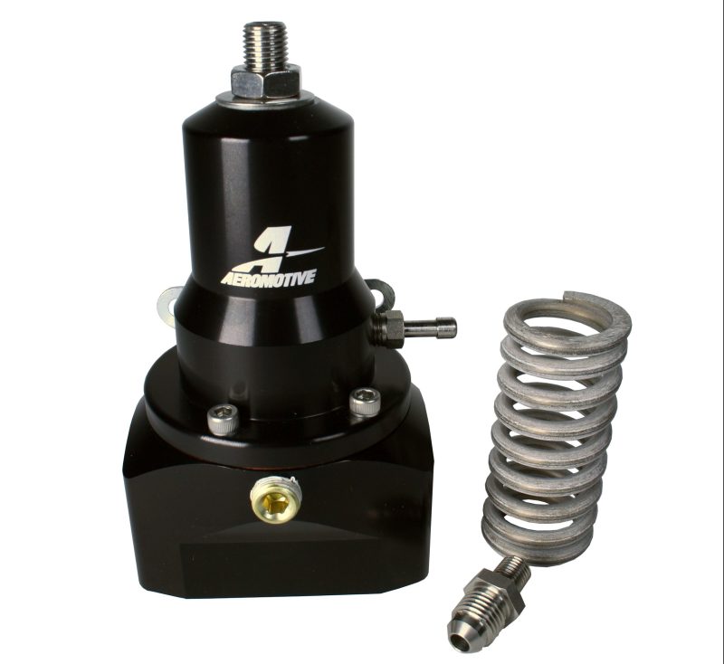 Aeromotive 13137 FITS: Adjustable Regulator 30-120 PSI .500 Valve 2x AN-12 Inlets / AN-12 Return Fuel Pressure Regulators