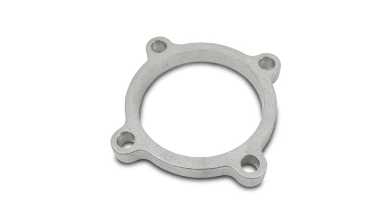 Vibrant 1438 FITS: GT series / T3 Turbo Discharge Flange (4 Bolt) with 3in Inlet I.D. T304 SS 1/2in Thick Flanges