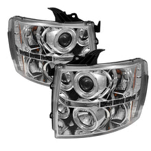 Load image into Gallery viewer, SPYDER 5009500 FITS: Chevy Silverado 1500 07-13 Projector Headlights LED Halo LED Chrm PRO-YD-CS07-HL-C Headlights