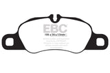 EBC DP32057C FITS: 09-12 Porsche 911 (997) (Cast Iron Rotor only) 3.6 Carrera 2 Redstuff Front Brake Pads Brake Pads Performance