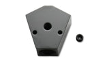 Vibrant 10822 FITS: Billet Aluminum Y-Block Fitting with 1/8in NPT Port 1/2in NPT x 1/2in NPT x 1/2in NPT Fittings