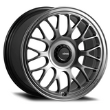 Konig MK89512426 FITS: MRK1 19X8.5 5X112 ET42 Hyper Carbon Gloss Black Gear Cap/Logo/Cover Plate Wheels Cast