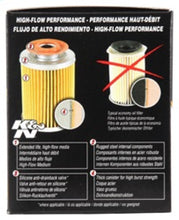 Load image into Gallery viewer, K&amp;N Engineering HP-1017 FITS:K&amp;N 3.74inch / 2.98 OD Performance Gold Oil Filter Oil Filters