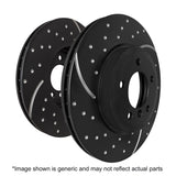 EBC GD1190 FITS: 08+ Lotus 2-Eleven 1.8 Supercharged GD Sport Front Rotors Brake Rotors Slot & Drilled