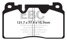 Load image into Gallery viewer, EBC DP22168 FITS: 12+ Audi Q5 2.0 Turbo (Brembo) Greenstuff Front Brake Pads Brake Pads Performance