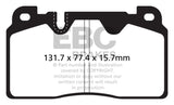 EBC DP32168C FITS: 12+ Audi Q5 2.0 Turbo (Brembo) Redstuff Front Brake Pads Brake Pads Performance