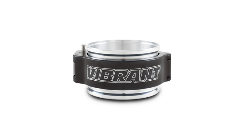 Vibrant 32513 FITS: 2in O.D. Aluminized HD 2.0 Clamp Assembly Anodized Black Clamps