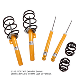 KONI 1145 1012 FITS: Koni 1145 Sport Kit 01-06 BMW M3 (E46) Coupe/Conv Shock & Spring Kits
