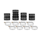 Mishimoto MMBK-F2D-08BK FITS: 08-10 Ford 6.4L Powerstroke Boot Kit Silicone Couplers & Hoses