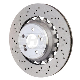 SHW Performance BRL48503 FITS:SHW 15-18 BMW X5 M 4.4L Left Rear Cross-Drilled Lightweight Brake Rotor (34212284903) Brake Rotors Drilled