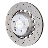 SHW Performance BRL48503 FITS:SHW 15-18 BMW X5 M 4.4L Left Rear Cross-Drilled Lightweight Brake Rotor (34212284903) Brake Rotors Drilled