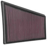 K&N Engineering 33-3078 FITS:K&N 16-18 Porsche 718 Boxster H4-2.0L Drop In Air Filter Air Filters Drop In