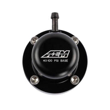 Load image into Gallery viewer, AEM 25-4004 FITS: AN6 ORB 40-100psi Fuel Pulse Damper Fuel Pressure Regulators