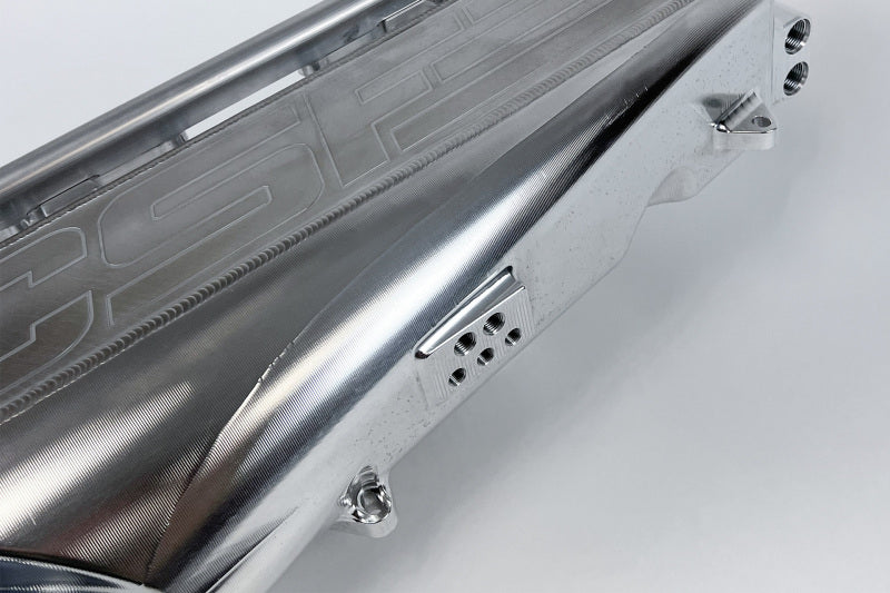 CSF 8400 FITS: Gen 2 B58 Race X Charge-Air-Cooler Manifold Raw Billet Aluminum Finish Intercoolers