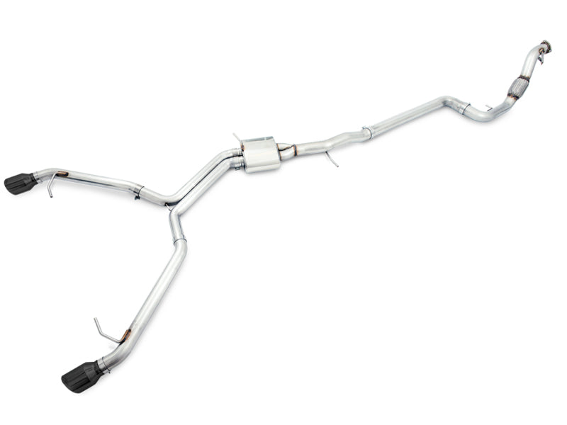 AWE Tuning 3020-33034 FITS: Audi B9 A5 Track Edition Exhaust Dual Outlet Diamond Black Tips (Includes DP) Catback