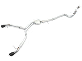 AWE Tuning 3020-33034 FITS: Audi B9 A5 Track Edition Exhaust Dual Outlet Diamond Black Tips (Includes DP) Catback