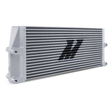 Mishimoto MMOC-SSO-17SL FITS: Oil Coolers FITS: Heavy-Duty Oil Cooler 17in. Same-Side Outlets Silver Oil Coolers
