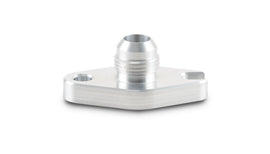 Vibrant 28995 FITS: Aluminum Oil Drain Flange (w/Crowfoot) -10AN Male Flare 2.060in Bolt Hole (Garrett GT6041) Flanges