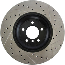 Load image into Gallery viewer, Stoptech 127.34093R FITS:StopTech 07-09 BMW 335 (E90/E92/E93) Slotted &amp; Drilled Right Front Rotor Brake Rotors Slot &amp; Drilled