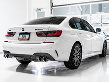 Load image into Gallery viewer, AWE Tuning 3020-42078 FITS: 2019+ BMW M340i (G20) Track Edition Exhaust Quad Chrome Silver Tips Catback