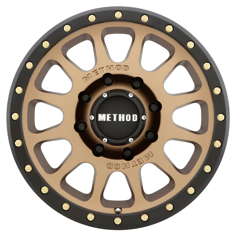 Method Wheels MR30589087918H FITS:Method MR305 NV HD 18x9 +18mm Offset 8x170 130.81mm CB Method Bronze/Black Street Loc Wheel Wheels Cast