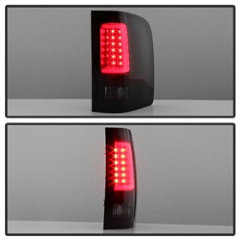 SPYDER 5084095 FITS: 07-13 Silverado (Will Not Work w/2010 921 Bulb)V3 Tail Lights Blk Smk ALT-YD-CS07V3-LBLED-BSM Tail Lights