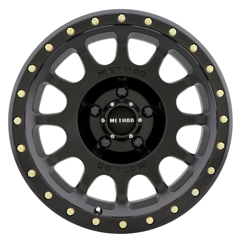 Method Wheels MR30589055518 FITS:Method MR305 NV 18x9 +18mm Offset 5x5.5 108mm CB Matte Black Wheel Wheels Cast