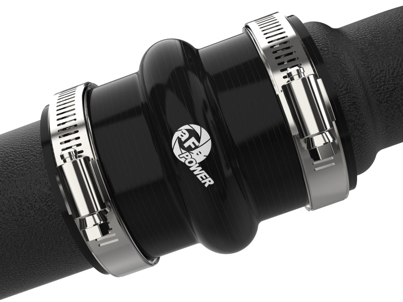 aFe BladeRunner Aluminum Hot and Cold Charge Pipe Kit Black 24-26 V6-2.7L (tt) FITS: Ford F-150 - AFE46-20784-B