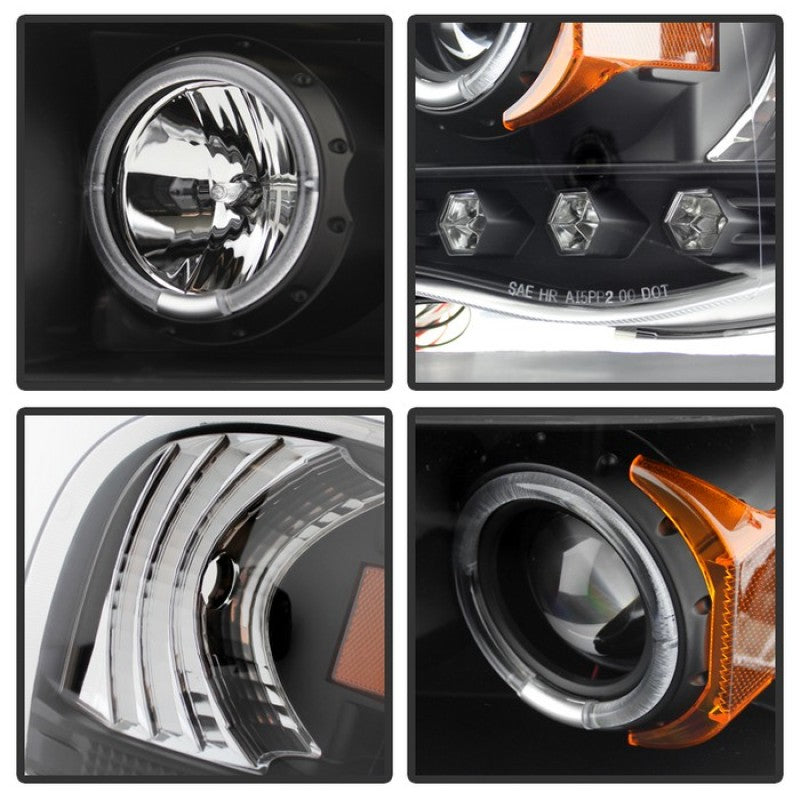 SPYDER 5009975 FITS: Dodge Ram 1500 02-05/Ram 2500 03-05 Projector Headlights LED Halo LED Blk PRO-YD-DR02-HL-BK Headlights