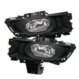 SPYDER 5020765 FITS: Mazda 3 07-08 4Dr OEM Fog Lights (Wont Fit Sports/Gt Or Htchback)w/swch Clear FL-CL-MAZ307-C Fog Lights