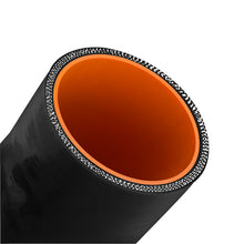 Load image into Gallery viewer, Mishimoto MMCP-30NPTBK FITS: Silicone Couplers &amp; Hoses FITS: 3.0in Black Silicone Coupler w/ 1/8in NPT Bung Silicone Couplers &amp; Hoses