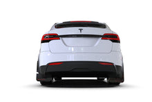 Load image into Gallery viewer, Rally Armor MF102-UR-BLK/RD FITS: 22-26 Tesla Model X Black UR Mud Flap w/Red Logo Mud Flaps